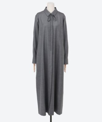 極美品✨️定価7.2万　エブール　ウールサキソニーワンピース　はしごレース　38 ウールサキソニーワンピース 4210300261 | ebure