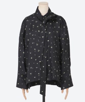 シルクスモールフラワーブラウス 4210700631 | ebure (Women