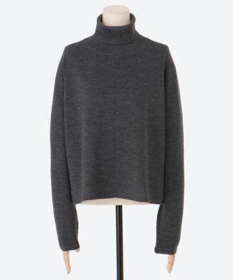 ebure (Women)/エブール ブライト畦ニット トップス 4210800486 ch gray 【三越伊勢丹/公式】