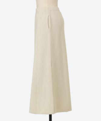 ブライト畦ニット スカート 4210500191 | ebure (Women