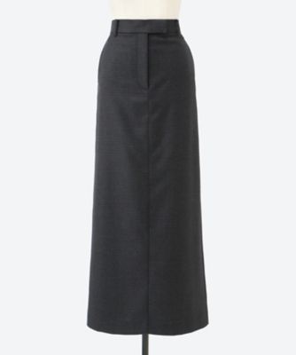 ebure (Women)/エブール ハウンドトゥーススカート 4210500192 gray ロングスカート【三越伊勢丹/公式】