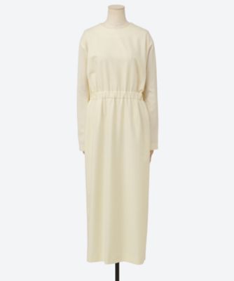 ebure (Women)/エブール ウールポプリン ワンピース 4210300272 white ワンピース・ドレス【三越伊勢丹/公式】