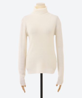 ソフトファインウールリブタートルニット　４２１０８００４９２