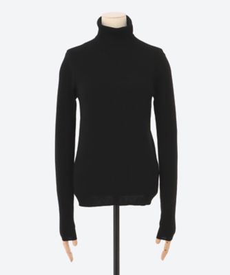 ソフトファインウールリブタートルニット　４２１０８００４９２