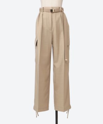 ウールフラノパンツ 4210600642 | ebure (Women)/エブール