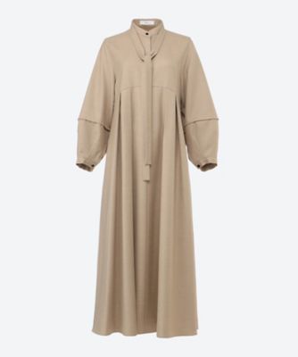 ebure (Women)/エブール ウールフラノワンピース 4210300287 beige ワンピース・ドレス【三越伊勢丹/公式】