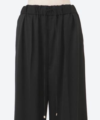 ウールベネストレッチワイドパンツ 4210600643 | ebure