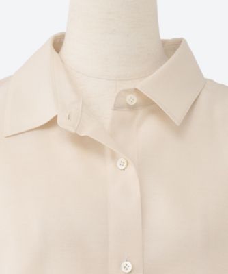 ライトウールシルクシャツ 4310700235 | ebure (Women