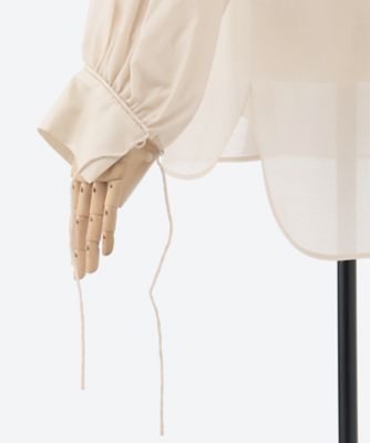 ライトウールシルクシャツ 4310700235 | ebure (Women