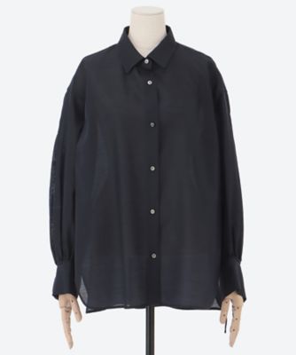 ライトウールシルクシャツ 4310700235 | ebure (Women