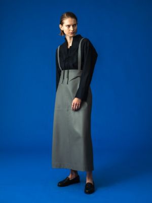 ＜ebure (Women)＞ライトウールシルクブラウス　４３１０７００２３６