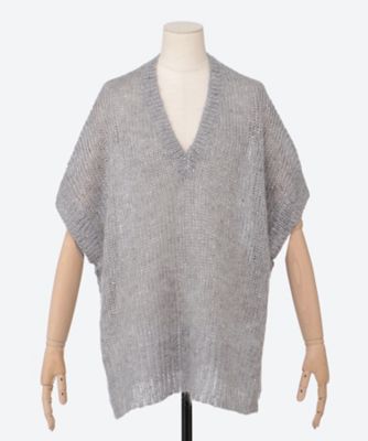 ＜ebure (Women)＞モヘヤ混スパンコールニット　４２１０８００５４０