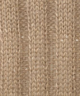 モヘヤ混スパンコールニット 4210800541 | ebure (Women