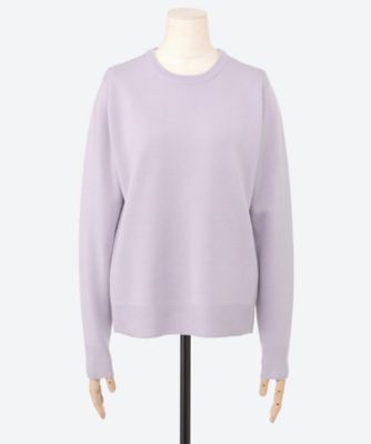 美品　　Rene 34 薄紫 ニットセーター 長袖 Rene ルネ 34