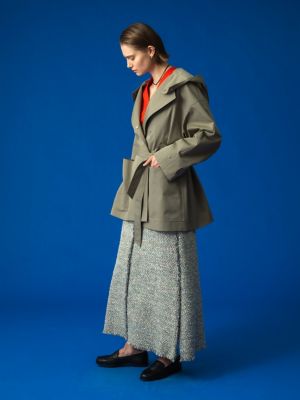 ULTRASUEDE（R） NET SKIRT 14166 | HYKE