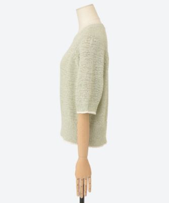 ナチュラルテープニットトップス 4310800201 | ebure (Women