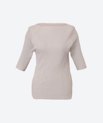 ＜ebure (Women)＞ハイゲージファインリブニット　４３１０８００２０９