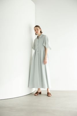 ＜ebure (Women)＞リネンアセテートワンピース　４３１０３００２８９