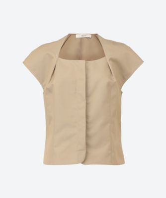 ＜ebure (Women)＞コットンシャンブレーツイルトップス　４３１０７００５７５