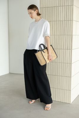 ＜ebure (Women)＞ソフトツイストポンチトップス　４３１０９００４８２