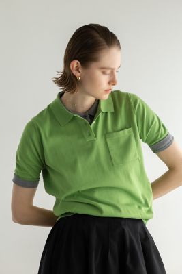 ＜ebure (Women)＞ハイクラスコンパクトコットンニットトップス　４３１０８００２１１