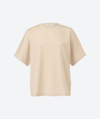 ＜ebure (Women)＞スーピマコットンスタンダードＴシャツ　９９１０９００４４７