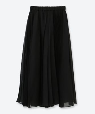 ＜ebure (Women)＞ソフトオーガンジースカート　４３１０５００２５９