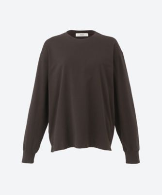 ＜ebure (Women)＞コットンロングスリーブＴシャツ　９９１０９００４４９