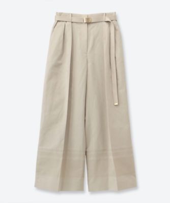 ＜ebure (Women)＞コットンリネンジャカードパンツ　４３１０６００６６３