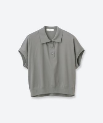 美品24SS ebure ギマテープミックスパターン ニットトップス グレー F KNITコンビスムーストップス 4310900691 | ebure (Women