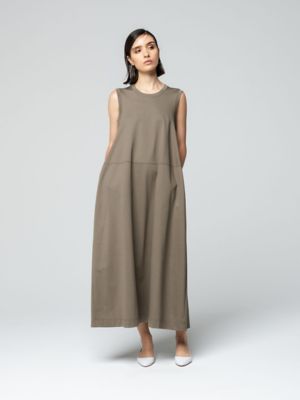 Silk Wool Marbling Dress MM25FWー