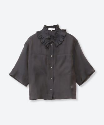 レディース 22年・極美品✨エブール シルクコードオーガンジーバンド 