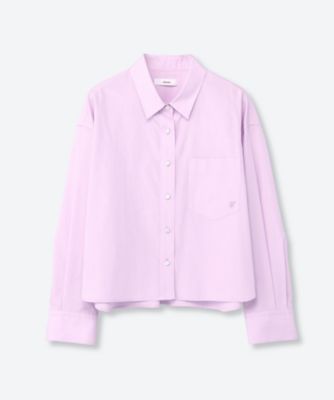 ebure (Women)/エブール エッセンシャルコットンクロップドシャツ　４４１０７００３８９