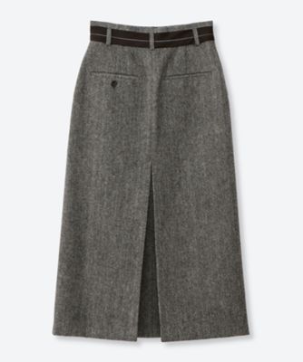 ebure×Ron Herman ホームスパン調ツイードスカート