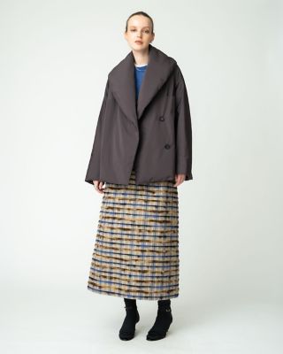 美品 エブール オーガニックシアーコットンジャケット ベルト付 グレー ebure (Women) | 三越伊勢丹オンラインストア・通販【公式】