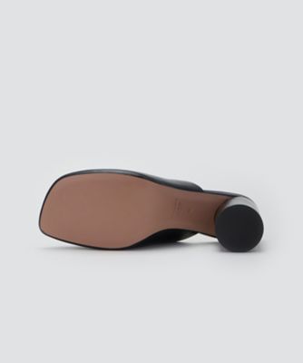 24.5【新品】PELLICO ディープカットミュール 定価64900円 VOLA ミュール 8．0cm BLACK 3335ALIAS