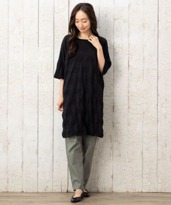 ＜sab street my standard (Women/大きいサイズ)＞マカロンドットジャカード