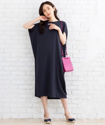 sab street my standard (Women/大きいサイズ)/サブストリート マイスタンダード FONTLAB コクーンシルエットカットワンピース 33-36-9496