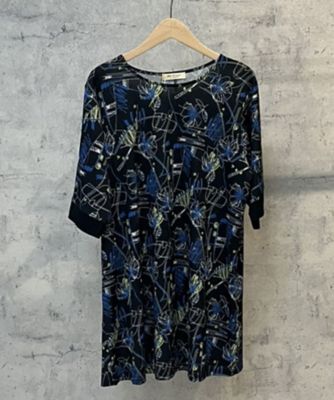 sab street my standard (Women/大きいサイズ)/サブストリート マイスタンダード 30th エスパンディアソートプリントチュニック プラスサイズ 33369615