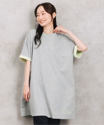 FONTLAB リバーカラー刺繍チュニック 33ー36ー9734
