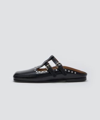 ＜PELLICO (Women)＞ＭＡＴＩＬＤＡ　メリージェーンミュール　１．０ｃｍ　ＢＬＡＣＫ　３３３６ＡＬＩＡＳ　ＳＯＦＴ