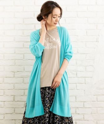 ＜sab street my standard (Women/大きいサイズ)＞ＡＺＡＬＥＡ　着流しカーディガン