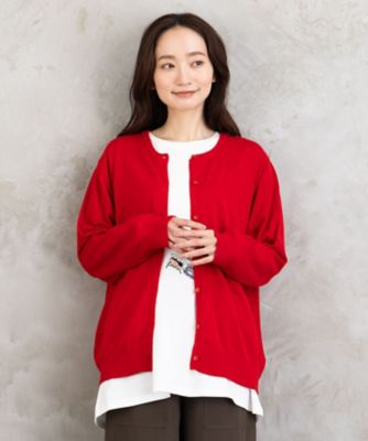 新品タグ付 今季新作 någonsstans クルーネックカーディガン 完売品 クルーネックカシミアカーディガン 49AV JUNKO SHIMADA｜クロスプラス