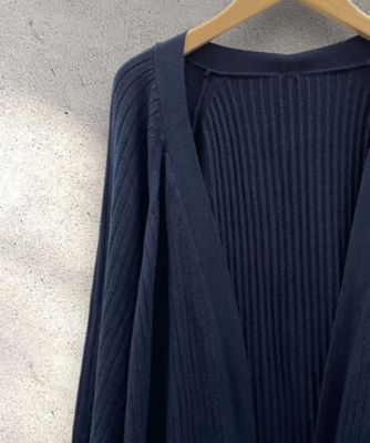 着流しリブロングカーディガン 33ー50ー1291 | sab street my