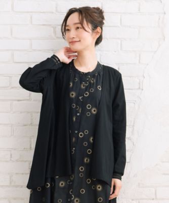 ＭＡＤＥ　ＩＮ　ＪＡＰＡＮ　シアーリブカットカーディガン　３３６０２５３３