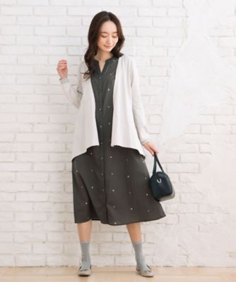 ＭＡＤＥ　ＩＮ　ＪＡＰＡＮ　シアーリブカットカーディガン　３３６０２５３３