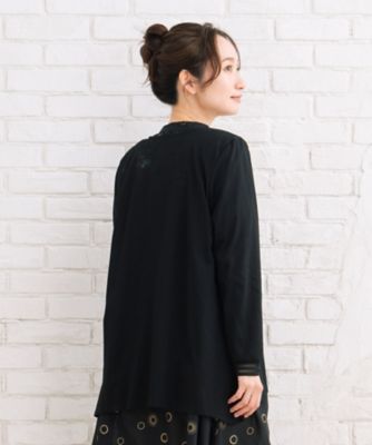 ＭＡＤＥ　ＩＮ　ＪＡＰＡＮ　シアーリブカットカーディガン　３３６０２５３３