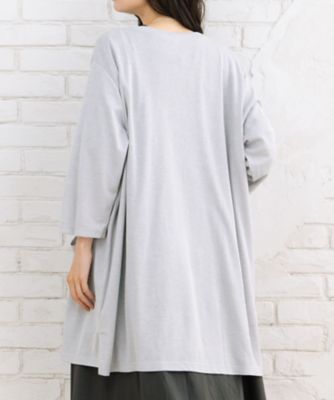 FONTLAB アンチピリング 着流しロングカットカーディガン 33