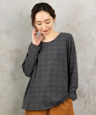 ＜sab street my standard (Women/大きいサイズ)＞ベーシッククルーインナー　３３－６１－２３０２
