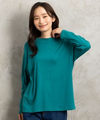 ＜sab street my standard (Women/大きいサイズ)＞綿フライスハイネックカットソー　３３－６１－２３０４